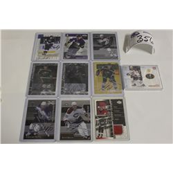 10 ASSORTED AUTOGRAPHED & MEMORABILIA CARDS