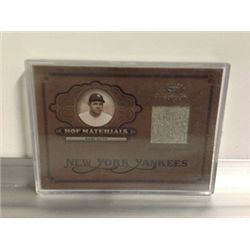 BABE RUTH AUTHENTIC GAME-WORN PANTS CARD - 2004