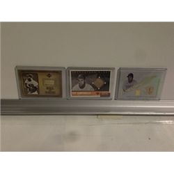 3 ROY CAMPANELLA HOF GAME-USED BAT CARDS