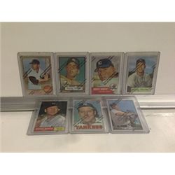 7 MICKEY MANTLE TOPPS REPRINT SET