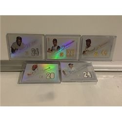 TOPPS TRIBUTE AUTHENTIC GAME MEMORABILIA CARDS -