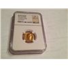 Image 1 : ANCIENT GOLD COIN ROMAN "NERO" 54-68 AD NGC GRADED VG