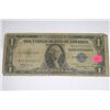 Image 1 : 1935 SERIES A $1 SILVER CERTIFICATE BILL SERIAL #N61504391C *NICE EARLY U.S. DOLLAR*!!