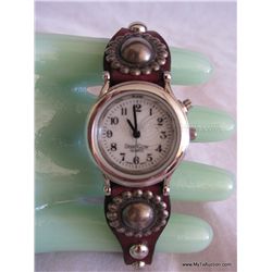 Western Natural Leather Watch Band