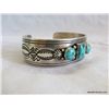 Image 6 : Signed A.T. Sterling Silver Cuff
