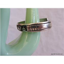 Signed T. Singer Sterling Silver Cuff