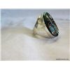Image 3 : Night Pictorial Inlay Ring Sterling