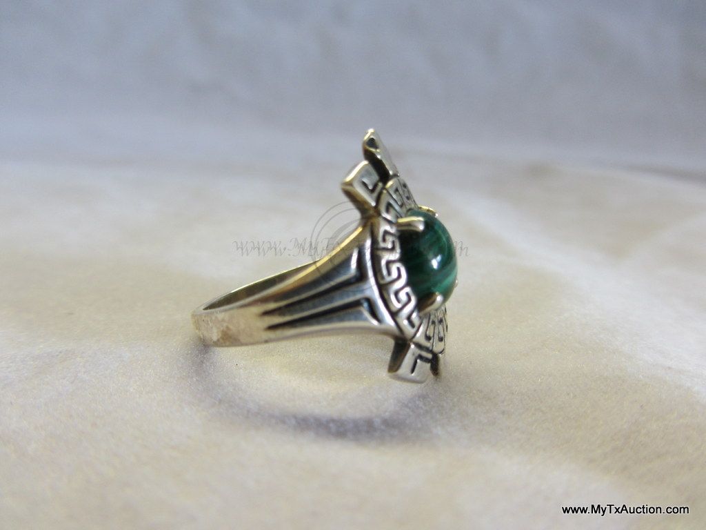 Signed Carolyn Pollack Sterling Turtle Ring