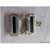 Image 8 : Dichroic Sterling Setting Double Pendent