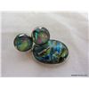 Image 1 : Dichroic Pendent w Matching Earrings