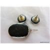 Image 8 : Dichroic Pendent w Matching Earrings