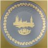 Image 1 : 1974 Christmas plate from WEDGEWOOD  HOUSE of PARLIAMENT: One of the first