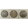Image 2 : ( 3 ) THREE NICE CIRCULATED MORGAN SILVER DOLLARS