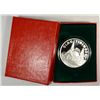 Image 1 : " GLAD TIDINGS " ONE OUNCE .999 SILVER ART ROUND WITH CAPSULE/GIFT BOX