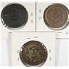 Image 2 : LARGE ONE CENT:1827 FINE, MARK ON REV., 1848 F, 1852 XF DARK