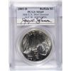Image 1 : 2001-D $1.00 BUFFALO DOLLAR PCGS MS69