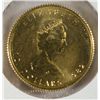 Image 1 : 1982 CANADA 1/4 OZ MAPLE LEAF GOLD SUPERB GEM BU