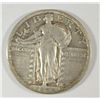 Image 1 : 1920 D STANDING LIBERTY QUARTER VF-XF