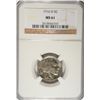 Image 1 : 1916 D BUFFALO NICKEL NGC MS 61
