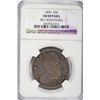 Image 1 : 1830 BUST HALF DOLLAR 0-122 LARGE 0 NGC AU DETAILS REV. SCRATCHED