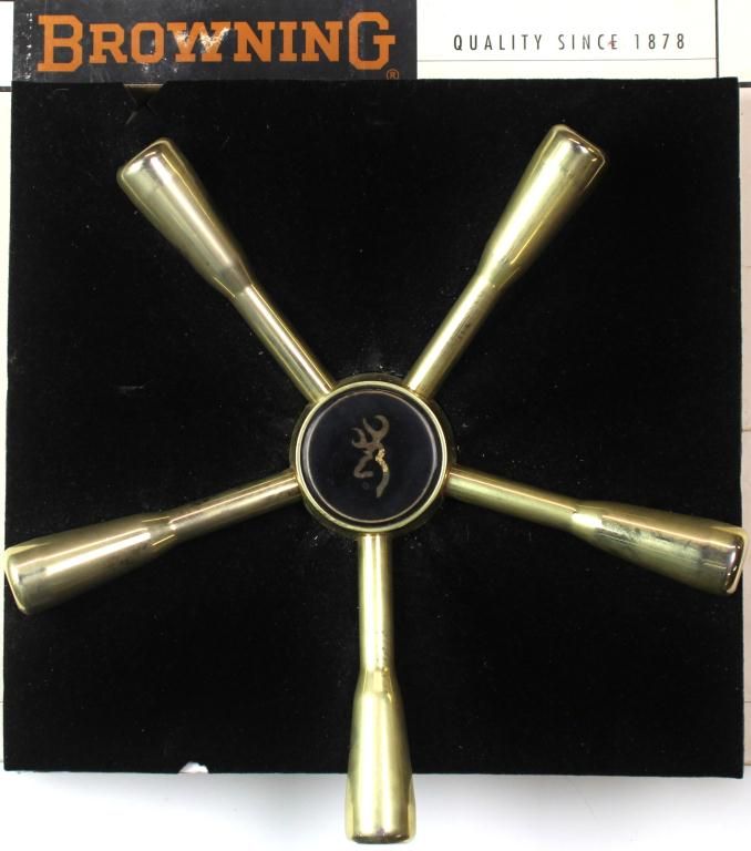 14K gold plated Browning Safe handle