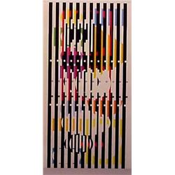 Yaacov Agam (b. 1928) Israeli SIMPLE, color screenprint, signed in pencil, from the numbered edit...