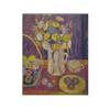 Image 1 : American School (20th Century) STILL LIFE, oil painting on canvas, 30 x 24", framed. Starting Bid...