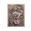 Image 1 : Ernest Barlach (1870-1938) German MAN WOMAN & HORSE, 1920, woodcut, initialed in the block, editi...