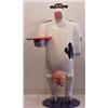 Image 1 : Mark Beam (20th Century) American COW SERVER, 2001, acrylic painted paper mached cut foam & wood...