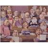 Image 1 : Charles Bragg (b. 1931) American BAR EXAM, color Giclee print, signed in pencil, artist's proof,...