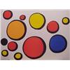 Image 1 : Alexander Calder (1898-1976) American BULLES D'AIR, color lithograph, signed in pencil, from the...