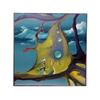 Image 1 : Dario Campanile (20th Century) French CRYSTAL OOZE, oil painting on canvas, 43 1/2 x 43 1/2", sig...
