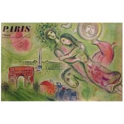 after Marc Chagall (1887-1985) Russian/French ROMEO AND JULIET (S.p96), 1964, Sorlier color litho...