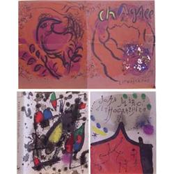 Marc Chagall (1887-1985) Russian/French LITHOGRAPHIE 1 BROCHURE, color lithograph folded brochure...