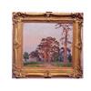 Image 1 : Emile Claus (1849-1924) Belgian ZONSONDERGANG, 1915, oil painting on canvas, 17 x 19", signed and...