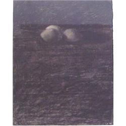 Larry Cohen (20th Century) American LEMONS, 1978, pastel on paper, 16 x 12 1/2", signed and dated...