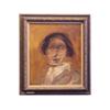 Image 1 : Francisco Corzas (1936-1983) Mexican PORTRAIT OF A YOUNG GIRL, 1968, oil painting on canvas, 23 1...