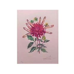 Salvador Dali (1904-1989) Spanish DAHLIA RA PAX (M.538; F.72-7H) color lithograph with letterpres...