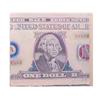 Image 1 : Robert Dowd (1936-1996) American ONE DOLLAR, 1967, acrylic painting on paper, 14 x 15", signed an...