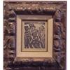 Image 1 : Boris Deutsch (20th Century) American GATHERING OF MEN, 1940, woodcut, signed and dated in pen, i...