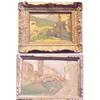 Image 1 : European School (20th Century) RIVER'S BRIDGE, oil painting on canvas, 11 x 16", framed; Together...