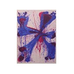 Sam Francis (1923-1994) American DAMN BRACES (L.L11), 1960, color lithograph, signed in pencil, f...