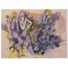 Image 1 : Salvatore Grippi (b. 1921) Italian EMERGING FIGURES, 1963, color pastel on paper, 11 x 15", signe...