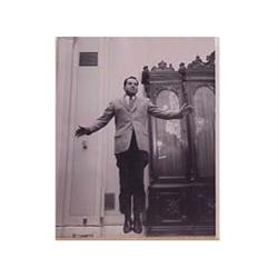 Philippe Halsman (1906-1979) American NIXON JUMPING, 1955, black & white photograph, 14 x 11", si...