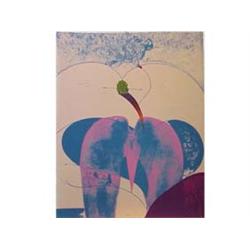 Kanemitsu (b.1922) American GREEN BUDDHA, 1969, color lithograph, signed in pencil, from the numb...