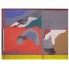 Image 1 : Katsura Kimura (20th Century) Japanese UNTITLED, 1969, oil painting on canvas, 19 1/2 x 25 1/2",...