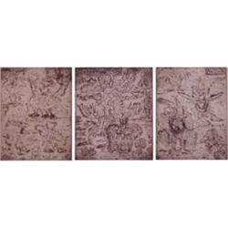 Ed Koren (b. 1935) American MICROBES, 1991, six etchings, each signed in pencil, from the numbere...