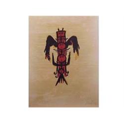 Wilfredo Lam (1902-1982) Cuban EL ULTIMO VIAJE DEL BUQUE FANTASMA #4, color lithograph, signed in...