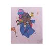 Image 1 : Richard Lindner (1901-1978) American NEW YORK MEN, color lithograph, signed in pencil, from the n...