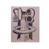 Image 1 : Seymour Lipton (b. 1903) American STUDY FOR CLAIRVOYANT, 1970, lithograph, signed in pencil, from...